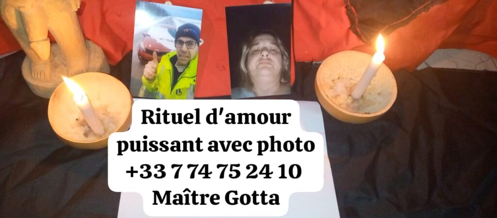 Rituel d'amour puissant avec photo