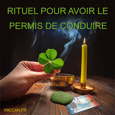 Rituel pour réussir son permis